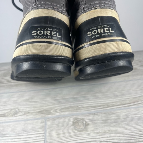 Sorel Carnival Grey Waterproof Winter Snow Boot - Women’s 8 - Picture 7 of 9